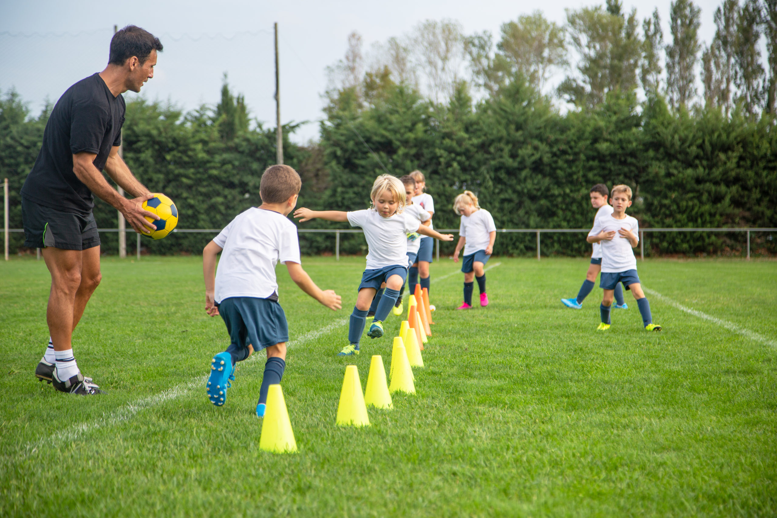 Children and sports training